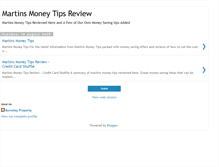 Tablet Screenshot of martins-money-tips-review.blogspot.com