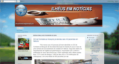 Desktop Screenshot of ilheusemnoticias.blogspot.com