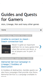 Mobile Screenshot of lineage2questsandguides.blogspot.com