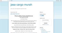 Desktop Screenshot of jasacargomurah.blogspot.com