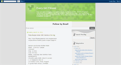 Desktop Screenshot of everygirlfitness.blogspot.com