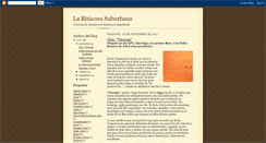 Desktop Screenshot of labitacorasuburbana.blogspot.com