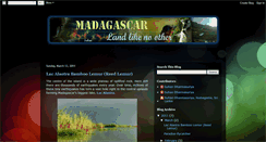 Desktop Screenshot of madagascar-landlikenoother.blogspot.com