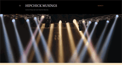 Desktop Screenshot of hipchickmusings.blogspot.com