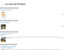 Tablet Screenshot of clasedemariajesus.blogspot.com