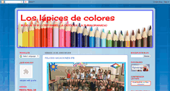 Desktop Screenshot of loslapicesdecolores.blogspot.com