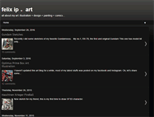 Tablet Screenshot of felixip-art.blogspot.com