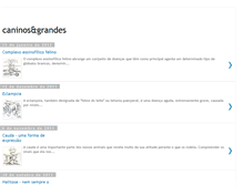 Tablet Screenshot of caninosegrandes08.blogspot.com