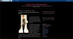 Desktop Screenshot of carolinaherreramoda.blogspot.com