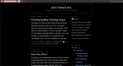 Desktop Screenshot of doctorating.blogspot.com