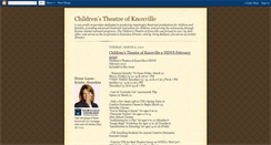 Desktop Screenshot of childrenstheatreknoxville.blogspot.com