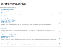 Tablet Screenshot of 3hair-straightener.blogspot.com