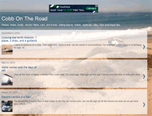 Tablet Screenshot of cobbontheroad.blogspot.com