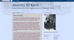 Desktop Screenshot of ancestrybykevin.blogspot.com