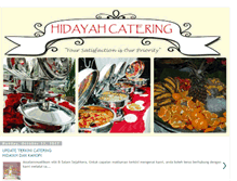 Tablet Screenshot of cateringhidayah.blogspot.com