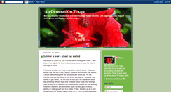 Desktop Screenshot of 7thgenerationtexan.blogspot.com