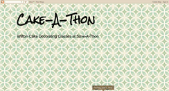 Desktop Screenshot of cakeathon.blogspot.com