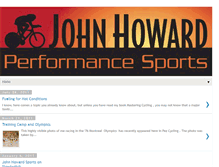 Tablet Screenshot of johnhowardsports.blogspot.com