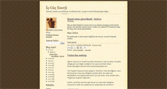 Desktop Screenshot of isgucenerji.blogspot.com