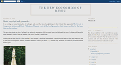 Desktop Screenshot of newmusiceconomics.blogspot.com