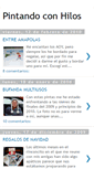 Mobile Screenshot of pintandoconhilos2.blogspot.com