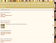 Tablet Screenshot of lacomputadoraylabiblioteca.blogspot.com