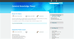 Desktop Screenshot of generalknowledgepower.blogspot.com