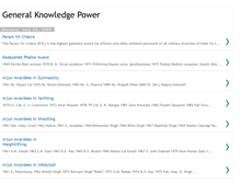 Tablet Screenshot of generalknowledgepower.blogspot.com