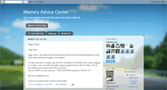 Desktop Screenshot of adviceformamas.blogspot.com