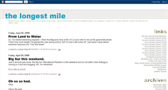 Desktop Screenshot of longestmile.blogspot.com
