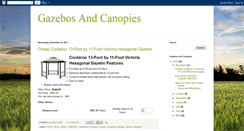 Desktop Screenshot of gazebosandcanopies.blogspot.com