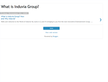 Tablet Screenshot of induviagroup.blogspot.com