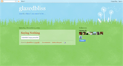 Desktop Screenshot of glazedbliss.blogspot.com