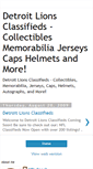 Mobile Screenshot of detroitlionsclassifieds.blogspot.com