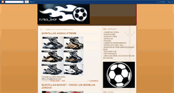 Desktop Screenshot of futbolshoptotal.blogspot.com