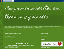 Tablet Screenshot of misprimerasrecetasconthermomix.blogspot.com