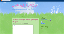 Desktop Screenshot of loskyanimalsworld.blogspot.com