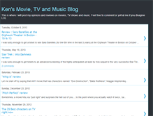 Tablet Screenshot of kensmovieblog7.blogspot.com
