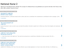 Tablet Screenshot of nationalnurse2.blogspot.com