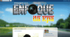 Desktop Screenshot of enfoquedakapa.blogspot.com