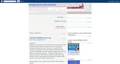 Desktop Screenshot of berbagaibisnisonlineindonesia.blogspot.com