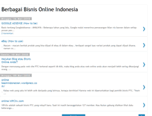 Tablet Screenshot of berbagaibisnisonlineindonesia.blogspot.com