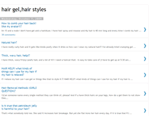 Tablet Screenshot of hair-gel4.blogspot.com