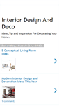 Mobile Screenshot of interiordesignhub.blogspot.com