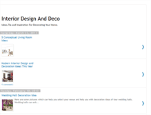 Tablet Screenshot of interiordesignhub.blogspot.com