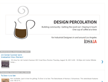 Tablet Screenshot of design-percolation.blogspot.com