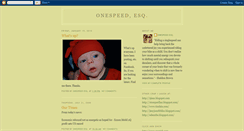 Desktop Screenshot of onespeedesq.blogspot.com
