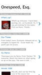 Mobile Screenshot of onespeedesq.blogspot.com