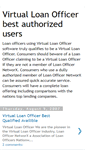 Mobile Screenshot of number-one-virtual-loan-officer.blogspot.com