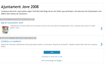 Tablet Screenshot of ajuntamentjove2008e.blogspot.com